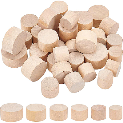 36Pcs 6 Style Bamboo Bottle Stoppers FIND-BC0002-85-1