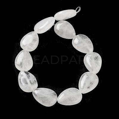 Natural Quartz Crystal Beads Strands G-P528-L23-01-1