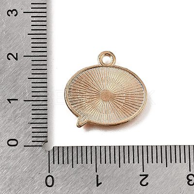 Alloy with Enamel Pendants AL-CBA9E11-03KCG-04-1