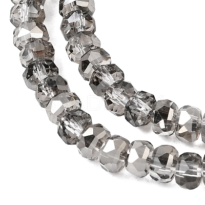 Electroplate Glass Beads Strands GLAA-Q105-03Q-1
