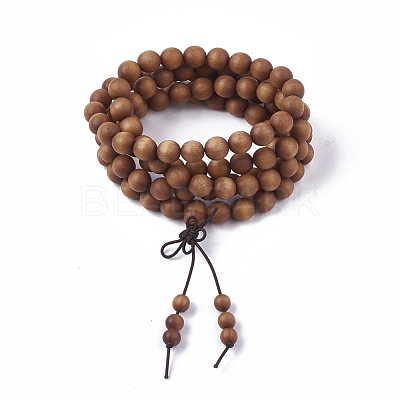 4-Loop Wrap Style Buddhist Jewelry BJEW-S140-13B-1