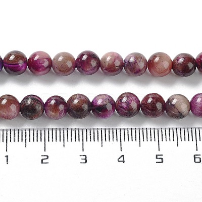 Natural Rainbow Tiger Eye Beads Strands G-NH0002-A01-A01-1