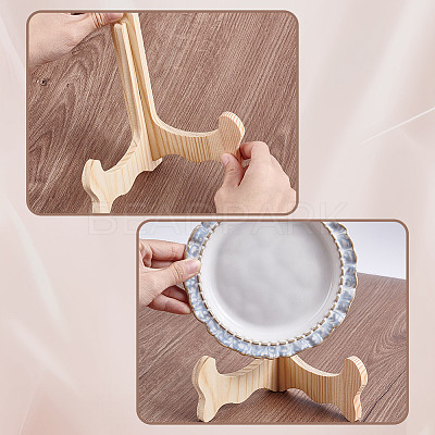3 Sets 3 Styles Wood Display Stands ODIS-GA0001-63-1