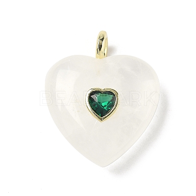 Natural Quartz Crystal Pendants G-C274-04I-1