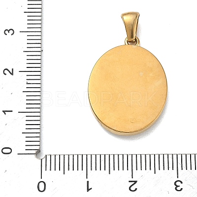 304 Stainless Steel Micro Pave Clear Cubic Zirconia Pendants CU-CBAF0F8-05D-G-1