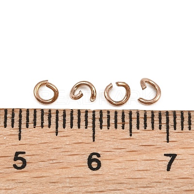 304 Stainless Steel Open Jump Rings STAS-M235-02B-RG-1