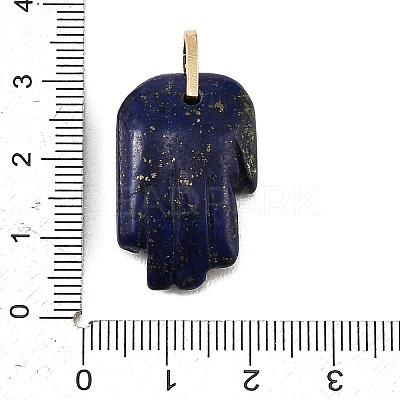Dyed Natural Lapis Lazuli Carved Pendants GG-CBA5963-01C-NH-1
