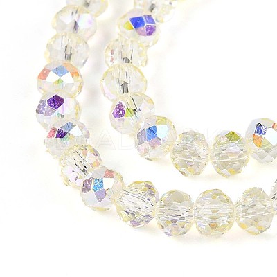 Transparent Glass Beads Strands LS-EGLA-N016-4mm-05-1
