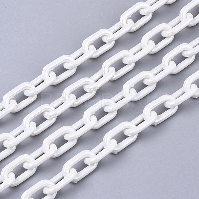Acrylic Opaque Cable Chains PACR-N009-002J-1