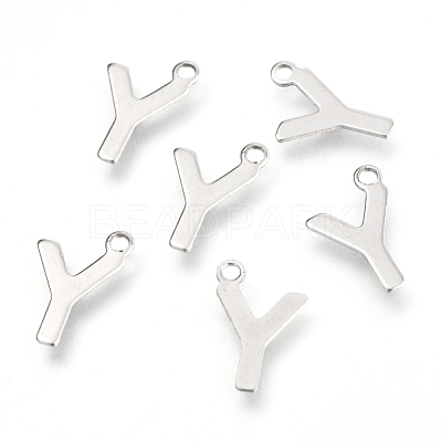 Non-Tarnish 201 Stainless Steel Charms STAS-C021-06P-Y-1