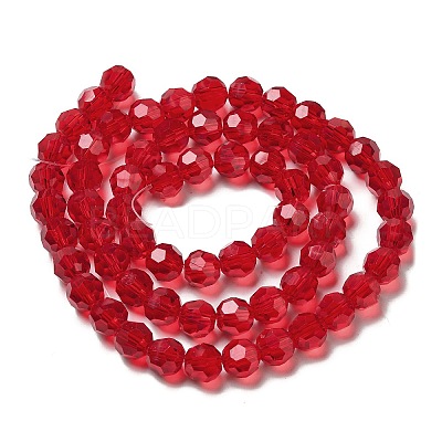 Transparent Glass Beads X-EGLA-A035-T8mm-D07-1