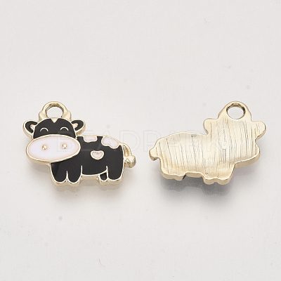 Alloy Enamel Pendants ENAM-S119-005D-1