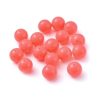 Fluorescence Chunky Acrylic Beads MACR-R517-20mm-08-1