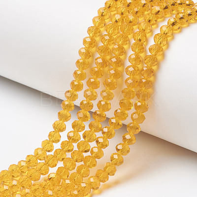 Glass Beads Strands EGLA-A034-T10mm-D17-1