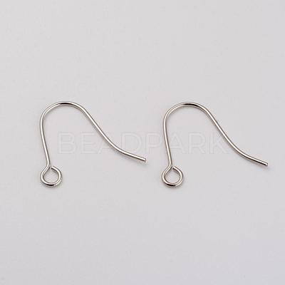 Tarnish Resistant 316L Surgical Stainless Steel Earring Hooks STAS-G229-08P-01-1