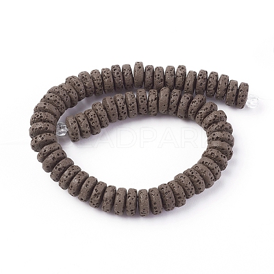 Natural Lava Rock Beads Strands G-F671-02A-12-1