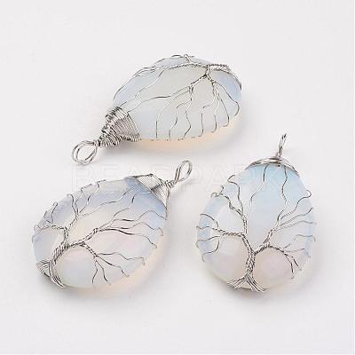 Opalite Big Pendants G-G956-A08-FF-1