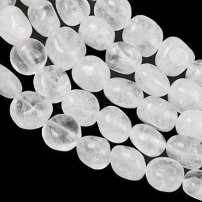 Natural Quartz Crystal Beads Strands GG-CBA787B-A02-1