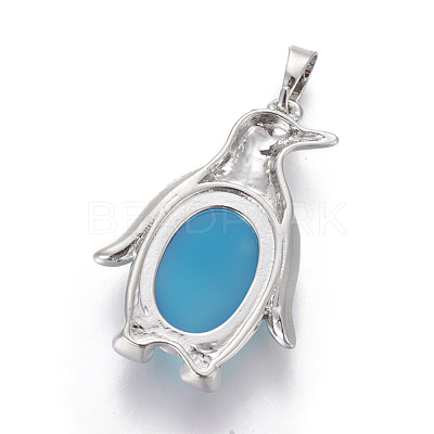 Natural Agate Pendants G-L512-A03-1