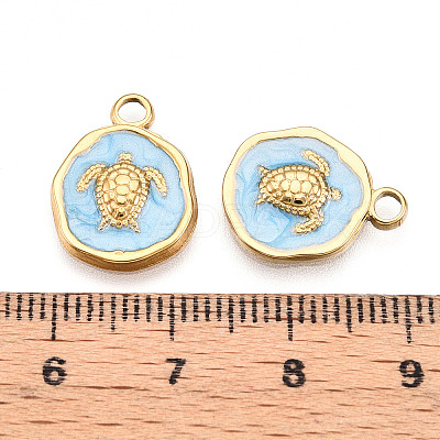304 Stainless Steel Pendants X-STAS-N108-08B-G-1