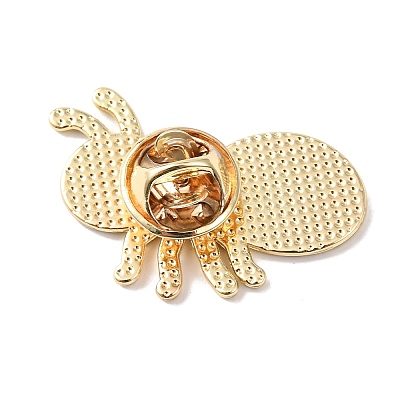 Ant Enamel Pins JEWB-L022-03B-G-1
