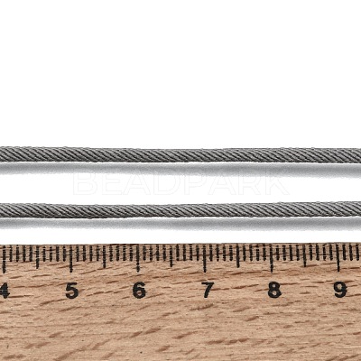 2.5MM Adjustable Braided Nylon Cords Necklace Making FB-CBAA152-02G-40-1
