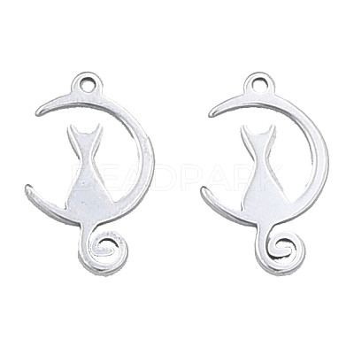 Non-Tarnish 201 Stainless Steel Pendants X-STAS-N098-081P-1