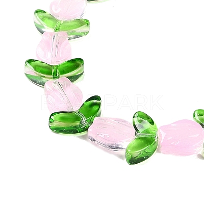 Transparent Glass Bead Strands GLAA-K070-02H-1