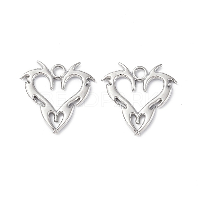 Non-Tarnish 304 Stainless Steel Pendants STAS-C066-31P-1