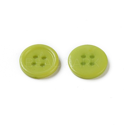 Acrylic Sewing Buttons X-BUTT-E076-E-M-1