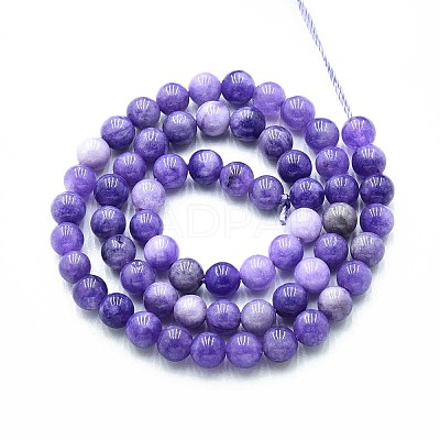 Natural Quartz Beads Strands G-N355-6mm-69-1