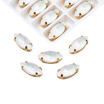 42Pcs Sew on Rhinestone GLAA-N048-003-02-1