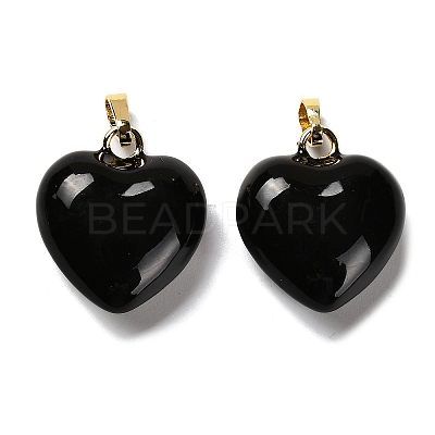 Brass Enamel Pendants KK-M324-06A-G-1