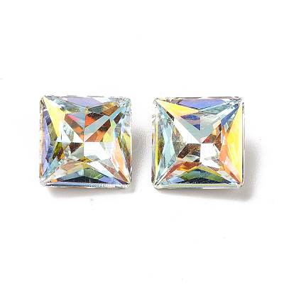Light AB Style K9 Glass Cabochons RGLA-J039-D-001LA-1
