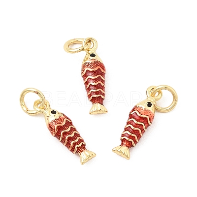 Brass Micro Pave Cubic Zirconia Pendants KK-Z147-03G-02-1