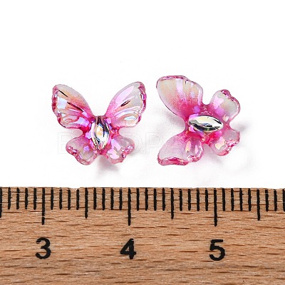 Rainbow Color Resin Cabochons CRES-R459-02E-1