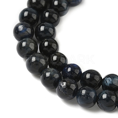 Grade B Natural Tiger Eye Beads Strands LS-G-F591-18-6mm-03-1