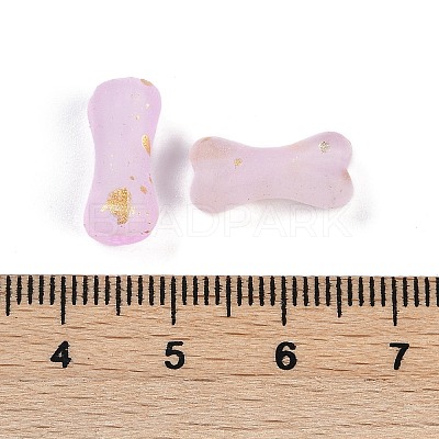 Gradient Color Transparent Acrylic Beads OACR-M023-01G-1