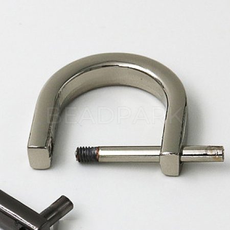 Alloy D-Ring Shackles Clasps X-PALLOY-E436-91A-P-1