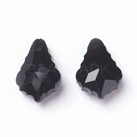 Faceted Glass Pendants GLAA-F068-C31-01-1