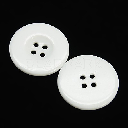 Resin Buttons RESI-D033-11mm-01-1