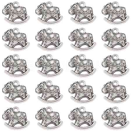 Tibetan Style Alloy Pendants FIND-FZC0006-003AS-1