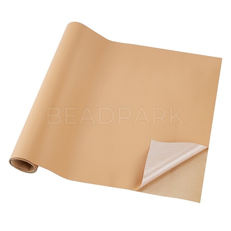 Gorgecraft 1 Sheet Rectangle PVC Leather Self-adhesive Fabric DIY-GF0004-20B-1
