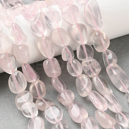 Natural Rose Quartz Beads Strands G-L638-A01-02-1