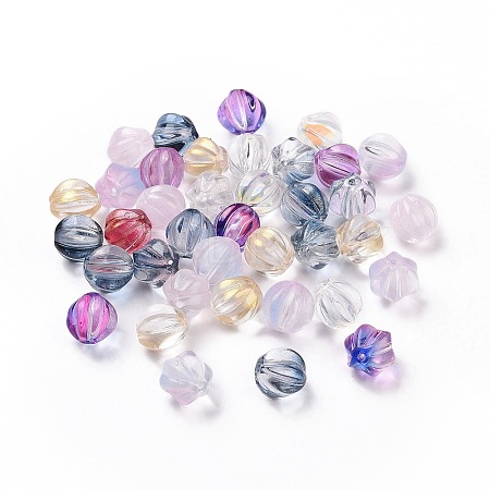 Transparent Glass Beads GLAA-L027-K-M-1