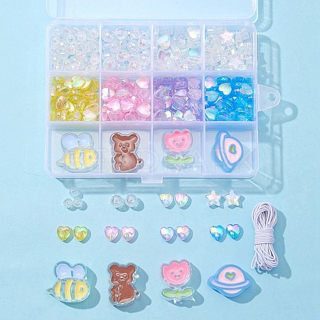 Transparent Acrylic Beads MACR-FS0001-26-1