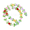 Transparent Glass Bead Strands GLAA-K070-02A-2