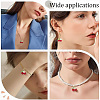 40Pcs Glass Pendants FIND-BBC0004-46-5