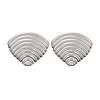 304 Stainless Steel Studs Earrings for Women EJEW-K306-22P-4