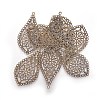 Iron Filigree Large Pendants X-IFIN-R0168-AB-1